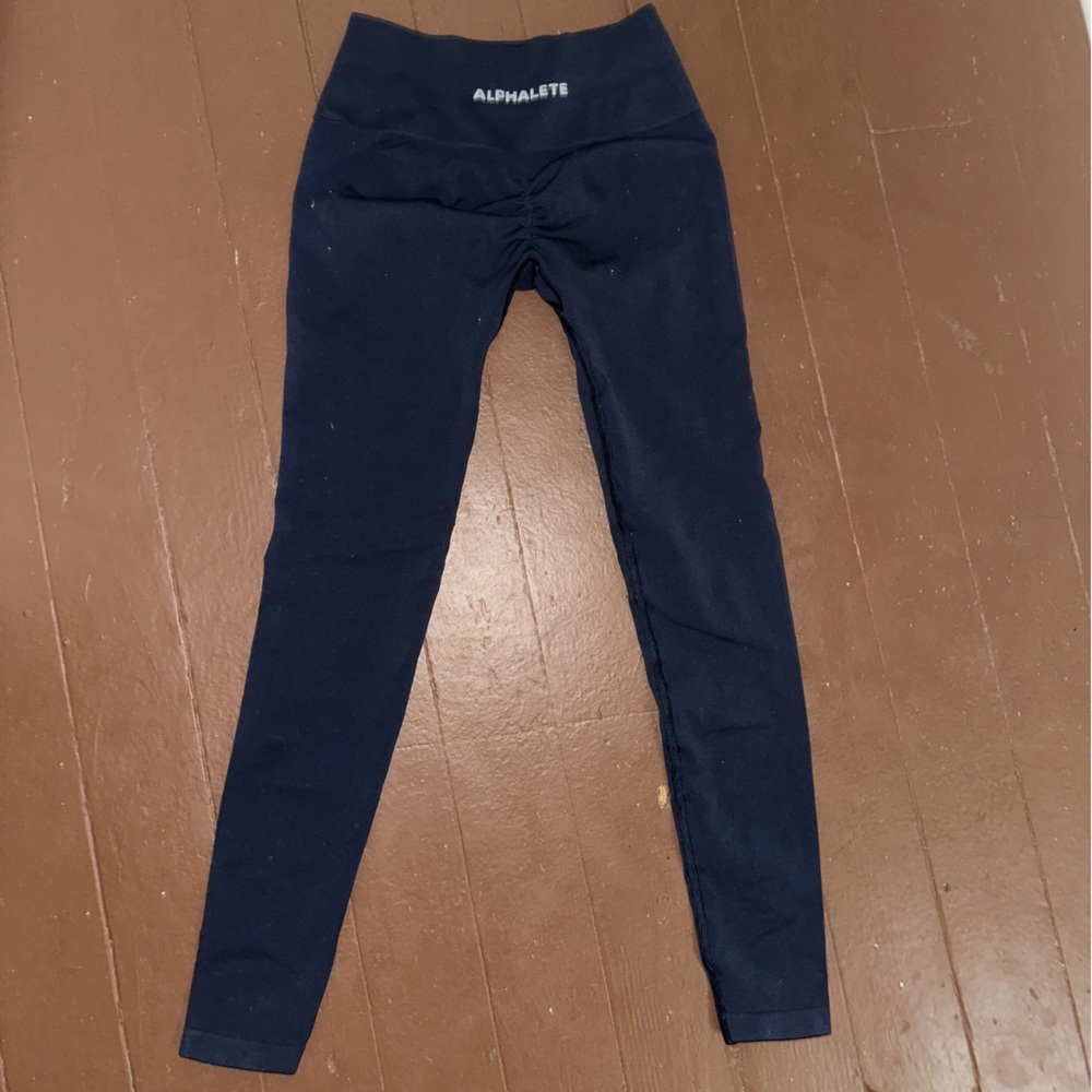 Alphalete Amplify leggings - Tuxedo Blue